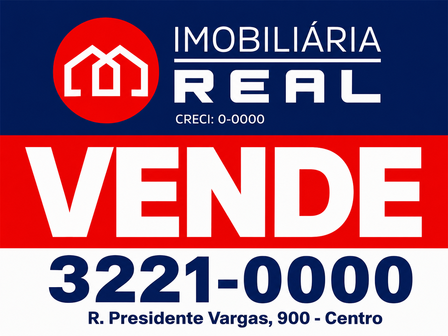 Placa Imobiliária
